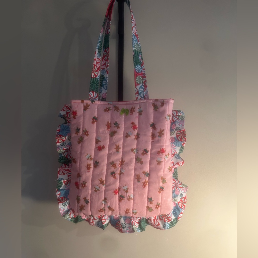 Handmade Christmas tote